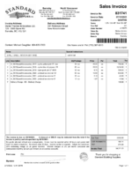 Ediable Utility Bills Canada Standard Building Supplies Sales Invoic Pdf&Word