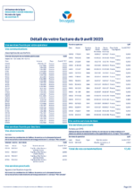 Ediable Utility Bills France Bouygues Telecom Blank Template