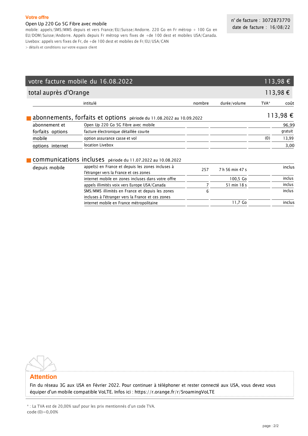 Utility Bills-France-Orange Mobile Bill-V2-PDF_2