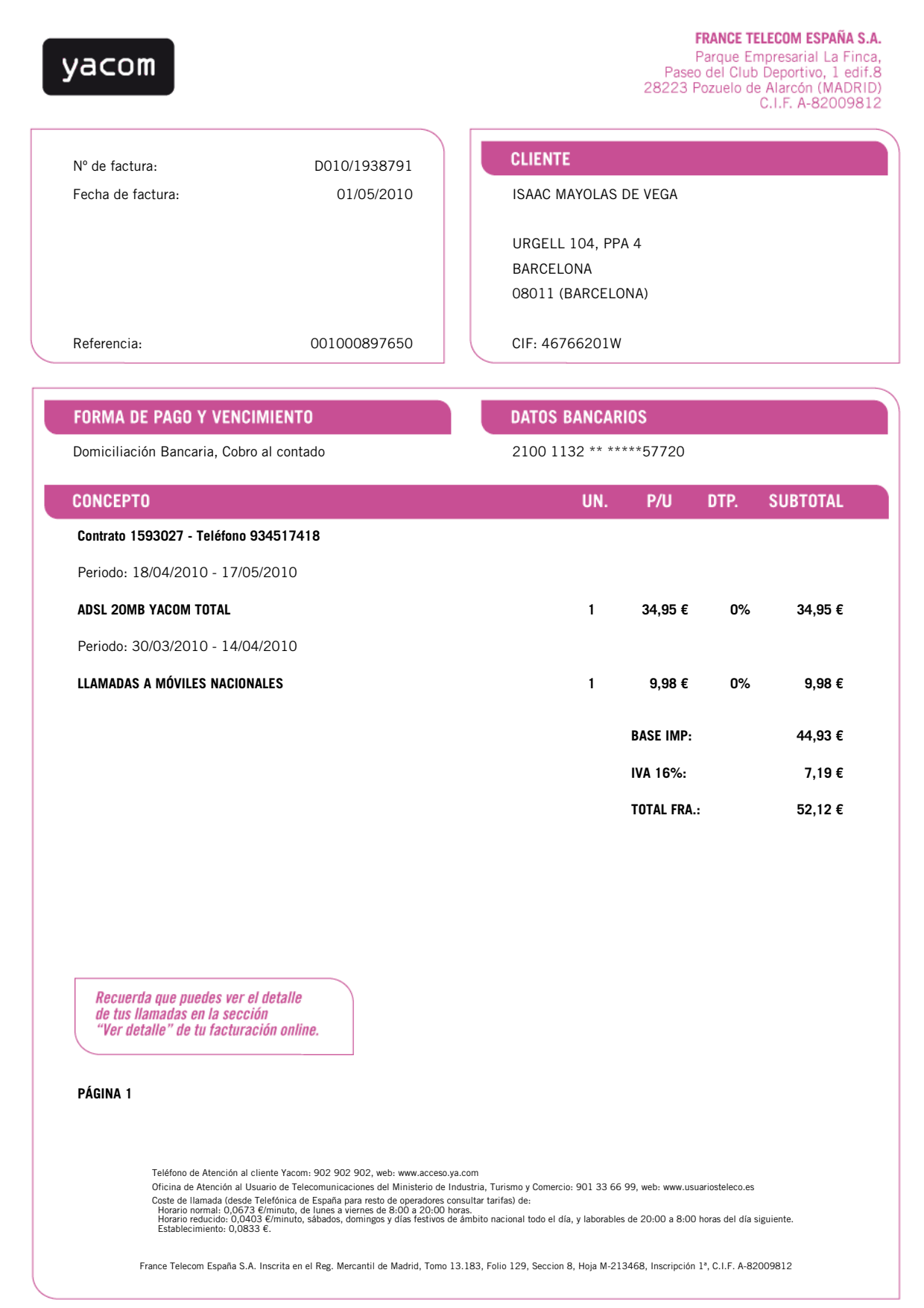 Utility Bills-France-Yacom Telecom Utility Bill-PDF_1