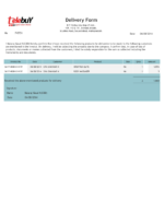 Ediable Utility Bills India Telebuy Tax Invoice Blank Template
