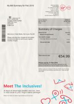 Ediable Utility Bills Ireland Virgin Media Telecom Invoice Blank Template
