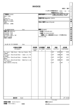 Ediable Utility Bills Japan EMS Express Bill Blank Template