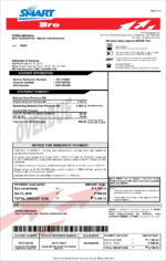 Ediable Utility Bills Philippines Smart Bro Utility Bill Blank Template