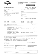Ediable Utility Bills Singapore Singtell Utility Bill Blank Template