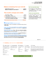 Ediable Utility Bills USA NewJersey PSEG Energy Bill Blank Template