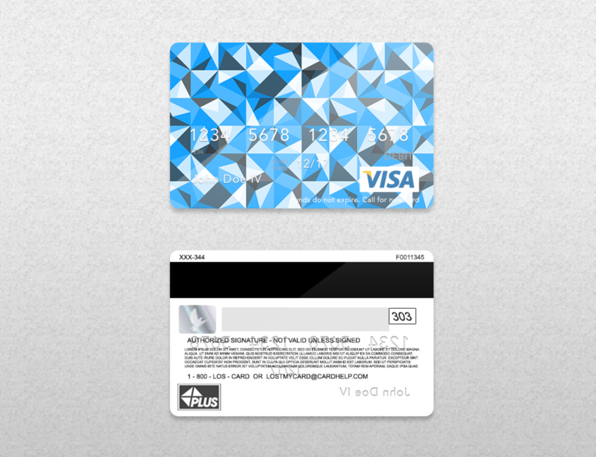 Visa Card-PSD New Template