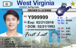 US West Virginia DRIVERS LICENSE DRIVER LICENSE