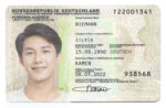 Germany ID CARD Template Design ID Card Template V1&V2&V3&V4