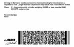 US Maryland Driver's License USA Driver License Template