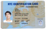 USA NewYork ID CARD Template Design ID Card Template
